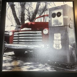 Large Framed Wall Art. 40x40 