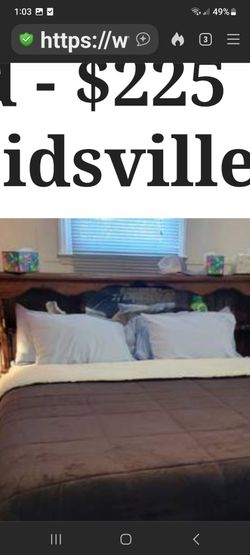 Old King Size Bed