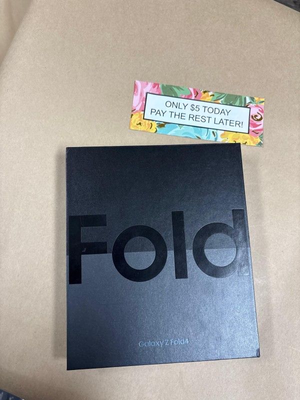 Samsung Galaxy Fold 4 5G - Only $5 Today Pay The Rest Later! 