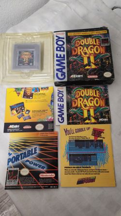 Nintendo game boy double dragon