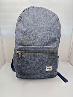 Herschel Supply Co. Gray Crosshatch Backpack Red Stripe Lining School