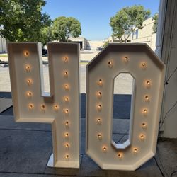 Big Marquee Letters Numbers