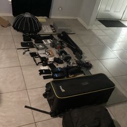 Professional Camera Gear ..EVERYTHING YOU NEED FOR FILM OR PODCASTING  | Worth $4500 