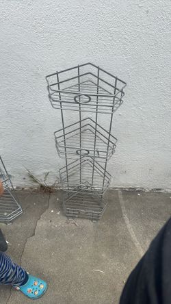Shower Or Corner Metal Rack Shelf 