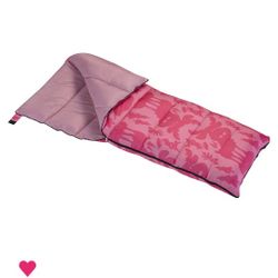 Pink Moose Sleeping Bag