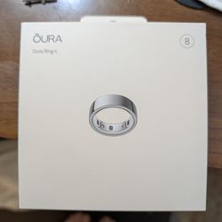 Oura ring Gen 4 Size 8 Silver