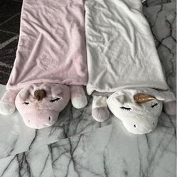 Two Unicorn Sleeping Bags 