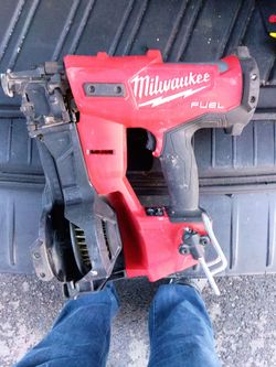 Milwaukee  coil nailer