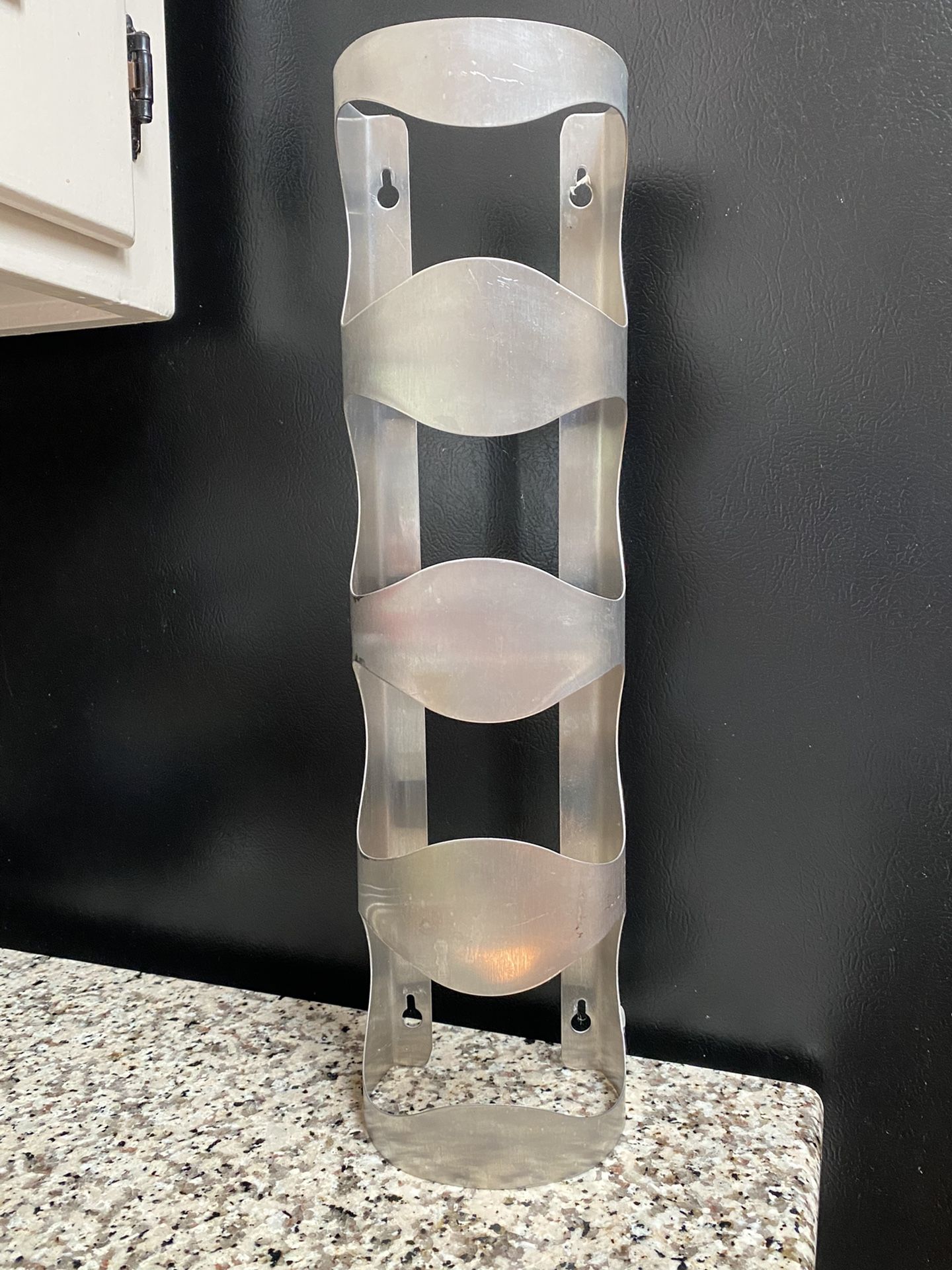 IKEA wine bottle rack- stainless steel