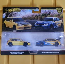 Hot wheels Honda Civic Spoon 2 pack