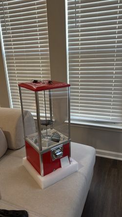 Red Tabletop Claw Machine Arcade Game