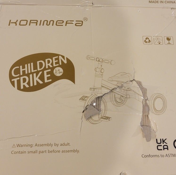 3 In 1 Childs Trike Ages 1-4