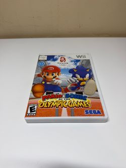 Mario & Sonic Olympic Games Wii Game Complete – Case, Manual & Disc