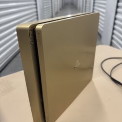 Sony PS4 Slim Gold 1TB – Limited Edition Console