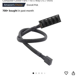 Power fan Extension Cable 