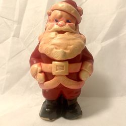 Santa 8" Figural Candle Gurley CHRISTMAS