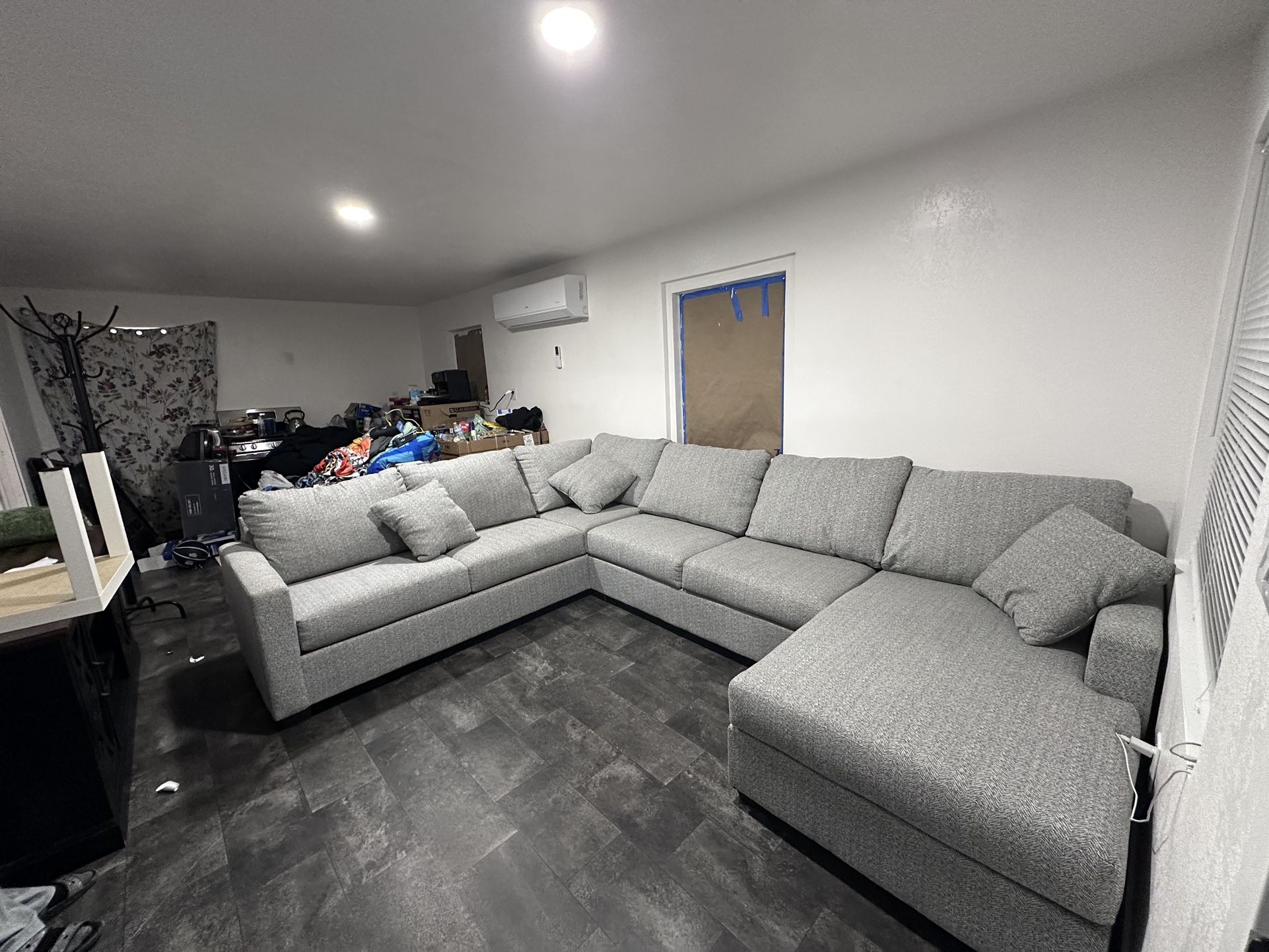 Ashfield Reversible Sofa Chaise In Ashfield Graphite