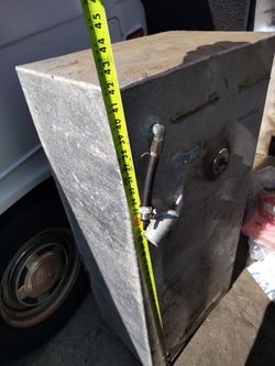 Custom Aluminum Fuel Tank In A Good Condition No Leaks