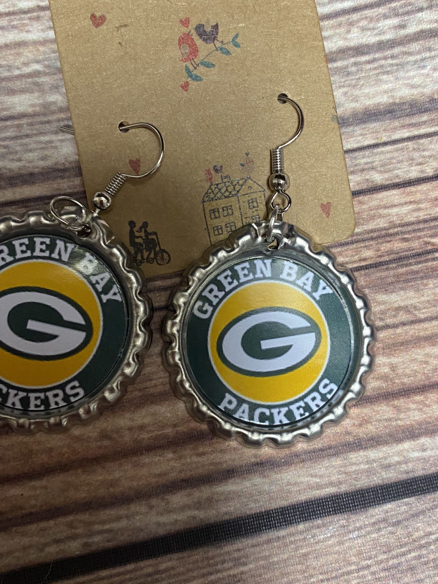 Green Bay Packers Earrings
