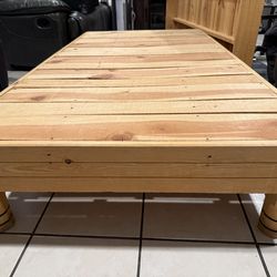 Individual wood base