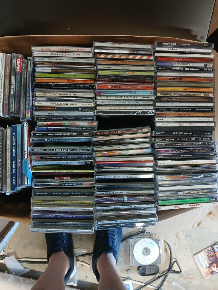 Pop Music From The90s To 2010s. CD Lot Sale.
