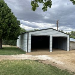 Metal garage
