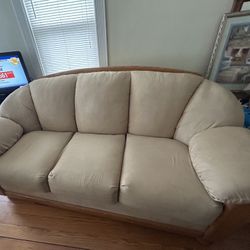 Beige Couch- Moving Out Sale! 