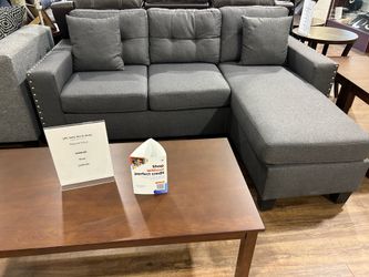 2 pcs sofa set in grey