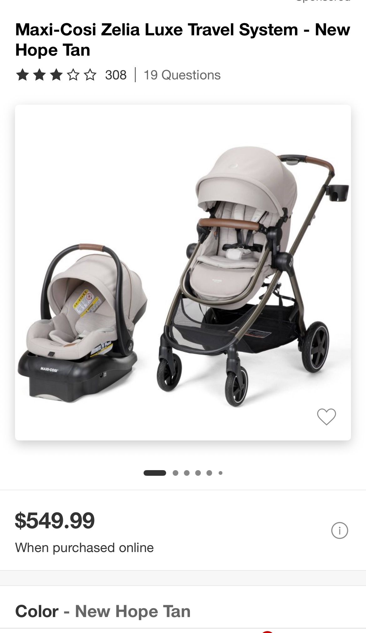 Maxi Cosi Travel System