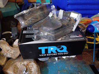 Trq ceramic 2 sets of brake pads for Volkswagen and audi