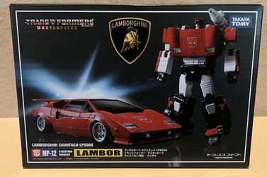 New Takara Tomy Transformers Masterpiece MP-12 Lamborghini Figure