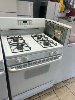 Hot point gas stove