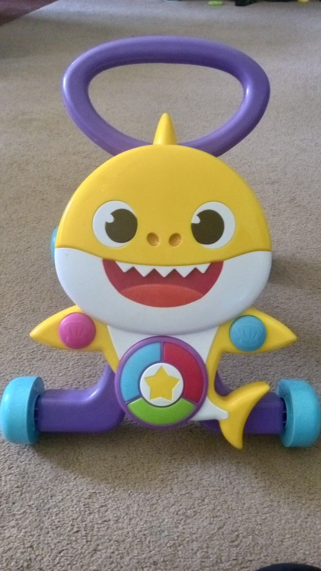✨Baby Shark Walker ✨ Plays Music & Lights Up!