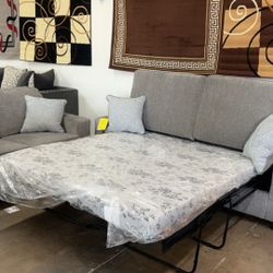 ✅🇺🇸💵sofa and loveseat from ashleys home store memory foam queen sleeper included $1299