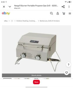 Nexgrill Burner Portable Propane Gas Grill