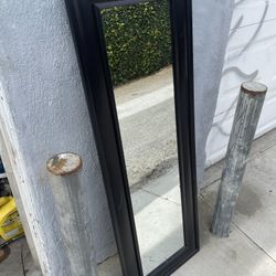 Mirror With Black Trim