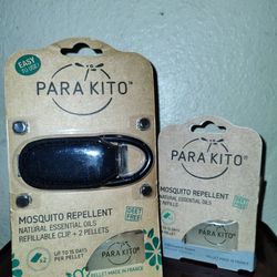 Brand NEW! 🦟   PARA KITO - Mosquito Repellent-Refillable Clip w/Refills (((PENDING PICK UP TODAY)))