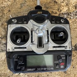 RC JR XP6102 FM 6 channel radio Used LED Display Battery RC Plane.