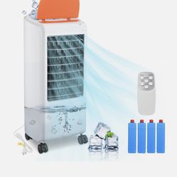 3 in 1 Evaporative Air Cooler Fan &amp; Humidifier w/Remote Control 2 Water Tanks