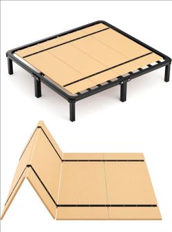 Imperius Foldable Box Spring, Bunkie Board Twin (60x30) Bed Support Board 
Heavy Duty,Noise Minimizing, Bed Boards for Under. 6863/593
