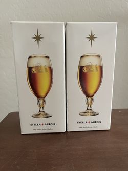 New Stella Artois Glasses