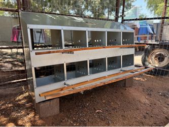 Chicken perches and laying boxes (10)