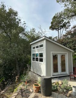 10x12 Modern Studio Shed W/ Electricity