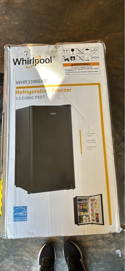Whirlpool WHR33MBKE 3.3 Cu Ft Mini Refrigerator