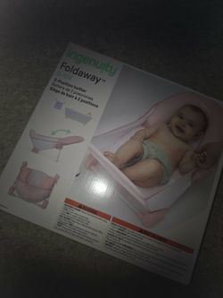 Foldaway baby bather