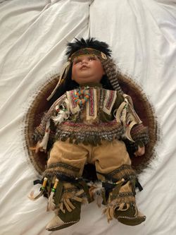 Native girl doll