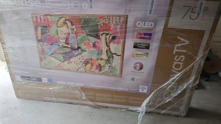 TV HISENSE CANVAS 75" SMART GOOGLE 4K