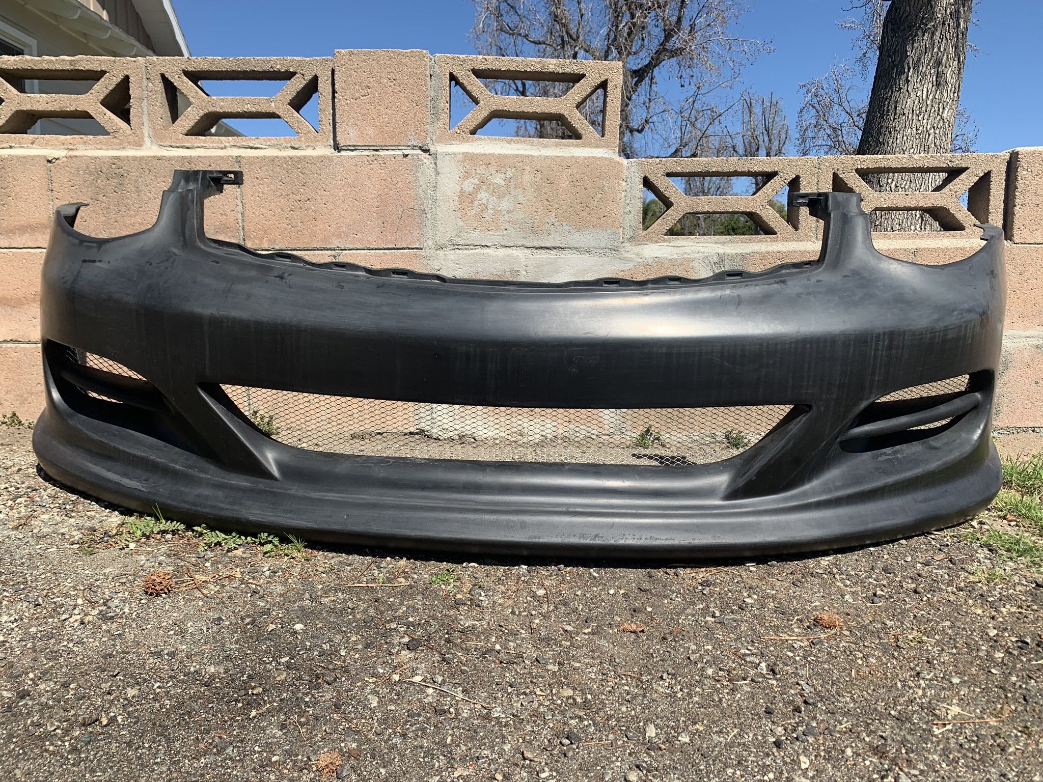 INFINITI G35 2DR COUPE OG DESIGN POLYURETHANE FRONT BUMPER