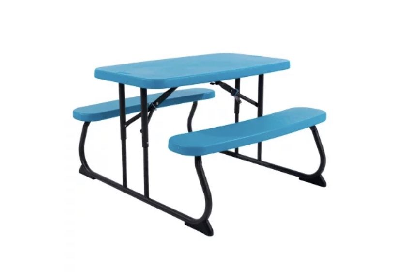 Teal Lifetime picnic table