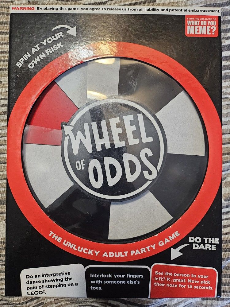 WHEEL OF ODDS BOARD GAME